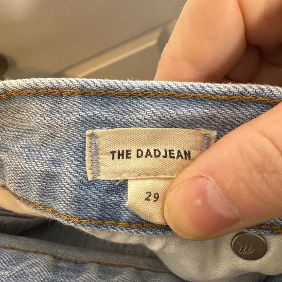 Madewell The Dadjean in Millman Wash: Ripped Edition - Picture 6 of 7